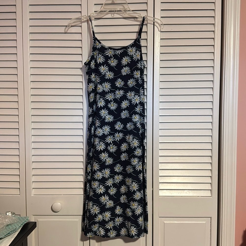 Cute girls dress with flowers